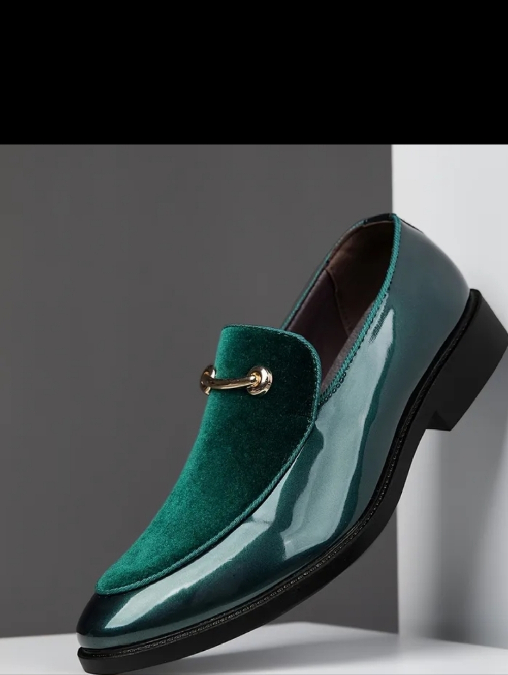 Men's Loafers Green Dress Shoes SIZE: 13